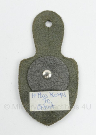 Bundeswehr Heeresmusikkorps Erfurt borsthanger - 9 x 4,5 cm - origineel