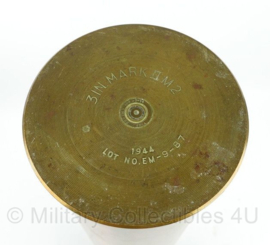 Britse huls 1944 Shell 3 Inch mark II M2 voor M5 anti tank gun  - 58,5 cm lang - origineel