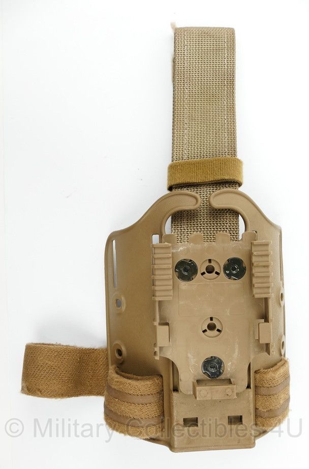 Defensie Safariland Coyote beenpaneel voor holster -origineel