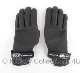 KL en KLU Luchtmacht duikers handschoenen - Sola Titanium - maat Medium, Large of Extra Large - origineel