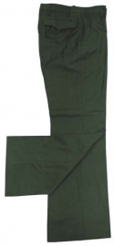 Duitse groene BGS uniform jas met broek SET - maat Small - origineel