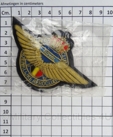 Belgische Koninklijke Aeroclub Royal luxe embleem - origineel