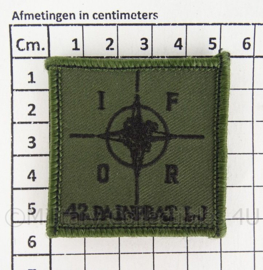 KL borst embleem 42 Pantser Infanterie Bataljon  - origineel