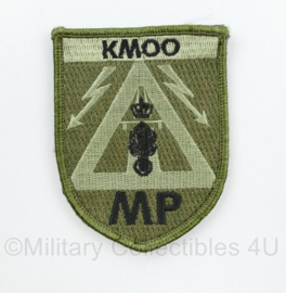 Embleem GVT KMAR Koninklijke Marechaussee Operationele Ondersteuning KMOO MP - klittenband - 8,5 x 6,5 cm - origineel