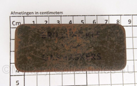 NL brillenzalf voor gasmaskers - blik met inhoud - origineel