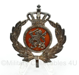 KMAR Koninklijke Marechaussee officier pet embleem - vorig model DT - 5 x 5 cm - origineel