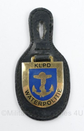 KLPD Waterpolitie Korps Landelijke Politiediensten Waterpolitie borsthanger - 10 x 4,5 cm - origineel