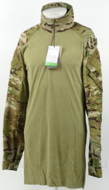 Nederlandse leger multicam UBAC underbody shirt met rits Crey Precision G3 Combat Shirt.  - nieuwste model - maat Medium Long - nieuw in verpakking - origineel