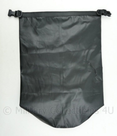 Drybag Zak waterdicht klein Defensie 2020 model TBV RUGZAK SIDEPOCKETS - Zwart - 60 x 41 cm - nieuw - origineel