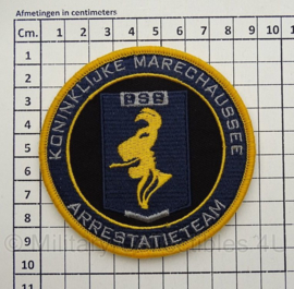 KMAR BSB Koninklijke Marechaussee Arrestatieteam embleem - met klittenband - 9 x 9 cm