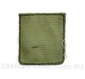 Defensie GVT brevet embleem voor op de borst Hogere Stafbekwaamheid/ Hogere Militaire vorming  - met klittenband - 5,5 x 5 cm - origineel