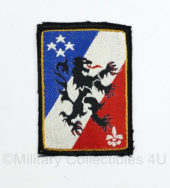 Franse leger embleem 3EME Corps D'armee - 8 x 5,5 cm - origineel