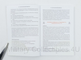HQ ISAF III HQ Spt Coy Leitfaden für Bundeswehrkontingete in Afghanistan handboek - 15 x 1 x 20 cm - origineel