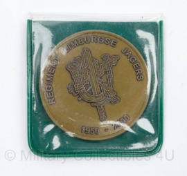Coin Regiment Limburgse Jagers 1950-2000 - 50 jaar  - diameter 4  cm - origineel
