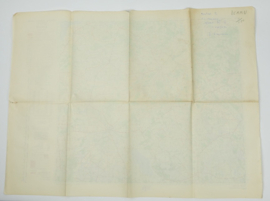 WW2 British War Office map 1944 Central Europe Demmin - 88 x 65 cm - origineel