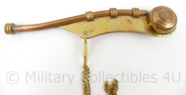 KM Koninklijke Marine bootsmansfluitje/boatswain's call/bosun's whistle - 15 x 4½ x 4 cm