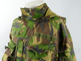 KL Nederlandse leger woodland camo Smock Jas Windproof - maat Small - gedragen - origineel