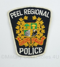 Canadese politie Embleem Peel Regional Police - 10 x 9 cm -  origineel