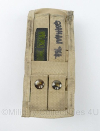 Spec-Ops Single Mag pouch khaki voor M4, C7 en C8 - 8 x 6 x 19 cm - gebruikt - origineel