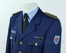 Belgische luchtmacht uniform set met alle insignes  - onderofficier  Adjudant chef - Maat 46L = XL - origineel