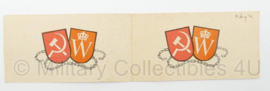 WO2 pamflet Proletariërs en Plutocraten aller landen vereenigt U - 5½ x 10½ cm - origineel