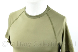 Defensie NFP mono shirt hemd korte mouw Groen, mannen vocht regulerend warm weer - licht gedragen - maat Small, Medium of Large -  origineel