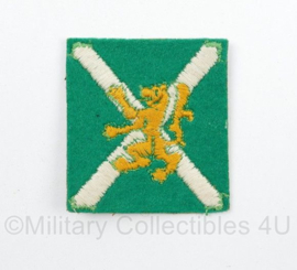 Britse leger East Scotland District patch - 5 x 5 cm - origineel
