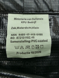 Drybag Zak waterdicht Klein  Defensie 10-2020 model voor in de rugzak sidepockets - 60 x 41 cm - origineel