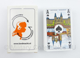 Landmacht Thuisfrontcomite kaartspel - 10,5 x 6,5 cm - origineel
