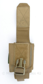 Defensie Warrior Assault Systems Molle Single mag Pistol pouch coyote - 8 x 6 x 14 cm - origineel