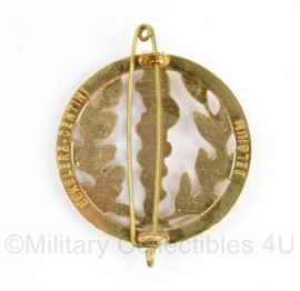 Franse leger baret insigne Medical Service - diameter 4,5 cm - origineel