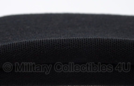 KL en KMAR Koninklijke Marechaussee sjaal gebreid zwart - nieuw in de verpakking - origineel