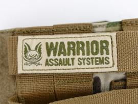 Warrior Assault Systems Single M4 5.56mm Mag Pouch / Non Slip Retention - 2 Mags - Multicam - NIEUW