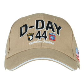 Baseball cap D-Day Normandy - KHAKI