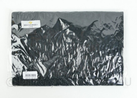 Nederlandse Brandweer huidig model wollen sjaal zwart - 174 x 30 x 0,2 cm - NIEUW in verpakking - origineel