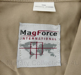 Franse leger tropen uniform jas lange mouw - borstomtrek 96 t/m 120 cm - nieuw in verpakking - origineel