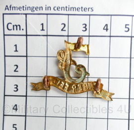 WW2 cap badge Caber Feidh Seaforth Highlanders Regiment Badge  - 4 x 3 cm - origineel