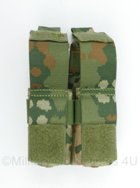 NFP Multitone MOLLE Double Mag Pistol pouch Glock 17 - commercieel model - 8 x 3 x 13 cm