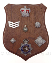 Britse Metropolitan Police wandbord - 17 x 14 cm - origineel