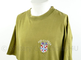 Defensie T-shirt POD-Zagreb Kroatisch - maat XL - origineel