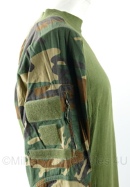 KMARNS Korps Mariniers UBAC woodland camo - maker Rothco - maat Large  - gedragen - origineel