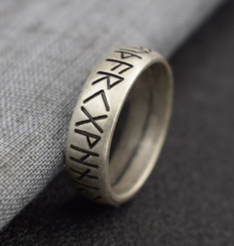Runen Wiking viking  ring - size 8, 9 of 10