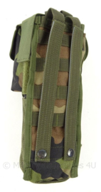 Korps Mariniers woodland Arktis molle opbouwtas voor radio apparatuur - afmeting 30 x 14 x 10 cm - origineel