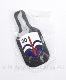 Defensie 30 Natresbataljon DT2000 borsthanger - nieuw in verpakking  - 9 x 4 cm - origineel