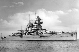 Kriegsmarine Mutslint Tellermutze Mützenband Panzerschiff Admiral Graf Spee