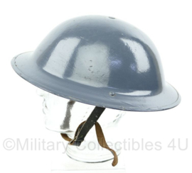 WO2 Britse helm RO&CO 1943 - grijs - net naoorlogs doorgebruikt - origineel