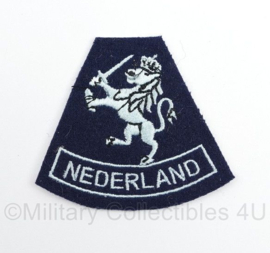 KLU Koninklijke Luchtmacht mouwleeuw NEDERLAND - 7,5 x 6,5 cm