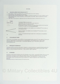 Instructiekaart Personal Role Radio H4856 - origineel