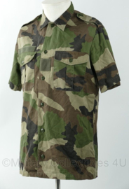 Franse leger uniform jasje korte mouw CCE camo - maat 35/36 of 37/38 - gedragen - origineel