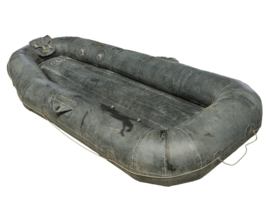 Original U.S. Vietnam War Era 3-Person Pneumatic Reconnaissance Boat - 2,75 x 1,22 meter- origineel
